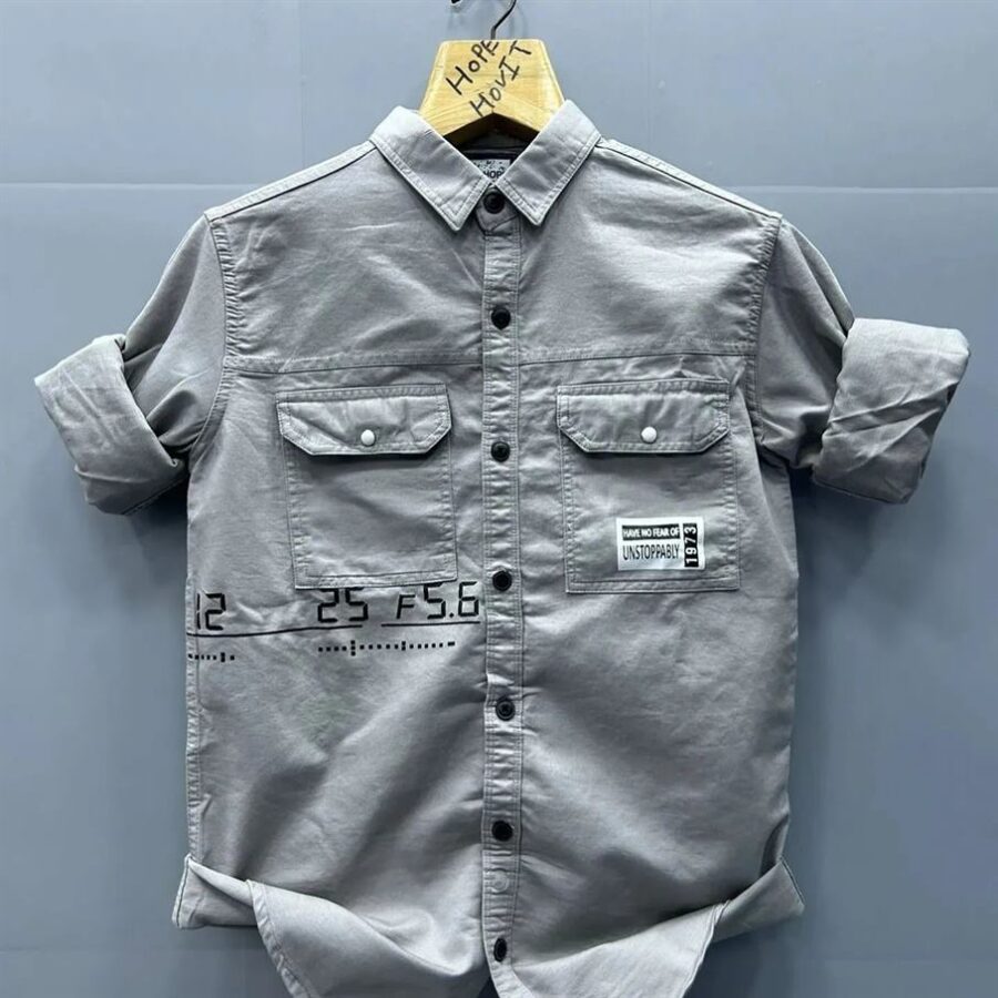 Men's Stylish Designer Shirt - Luxury Cotton Collection - Image 3