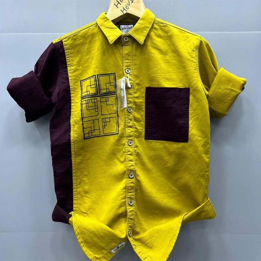 Multi-Color Shirt With Pocket - Image 4